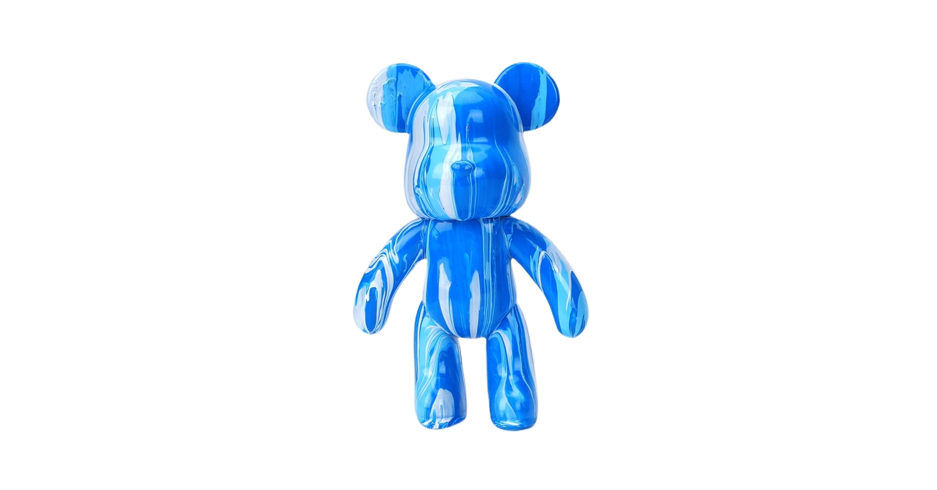 Amazon | HANDA DIY 絵画 流体 ベア テディベア 暴力的なベア 憂鬱な